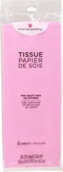 American Greetings Tissue Paper, Light Pink