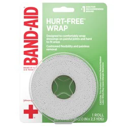 Band-Aid Brand of First Aid Products Hurt-Free Wrap, 2 Inch by 2.3 Yd