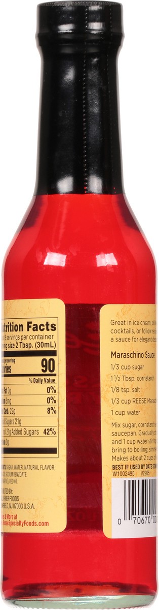 slide 2 of 9, Reese Maraschino Syrup, 8 fl oz