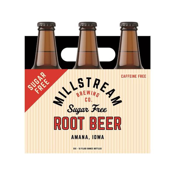 slide 1 of 1, Millstream Sugar Free Root Beer - 6 ct, 6 ct