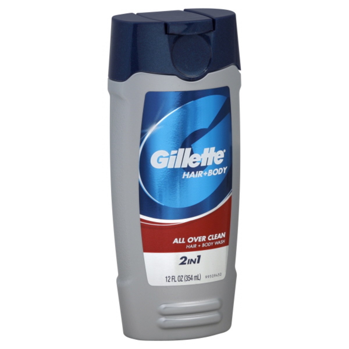 slide 2 of 2, Gillette Hair+Body Wash 12 oz, 12 oz