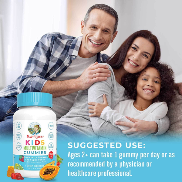 slide 5 of 20, MaryRuth's Kids Sugar Free Multivitamin Gummies, 1 ct