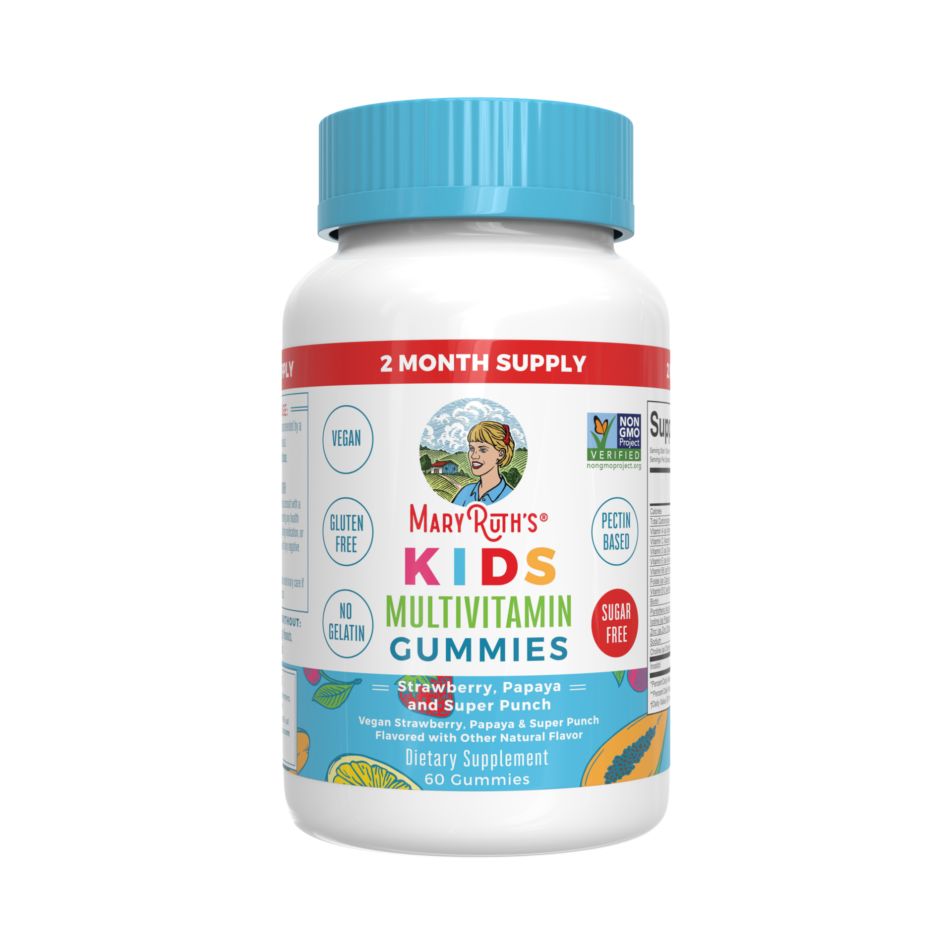 slide 1 of 20, MaryRuth's Kids Sugar Free Multivitamin Gummies, 1 ct