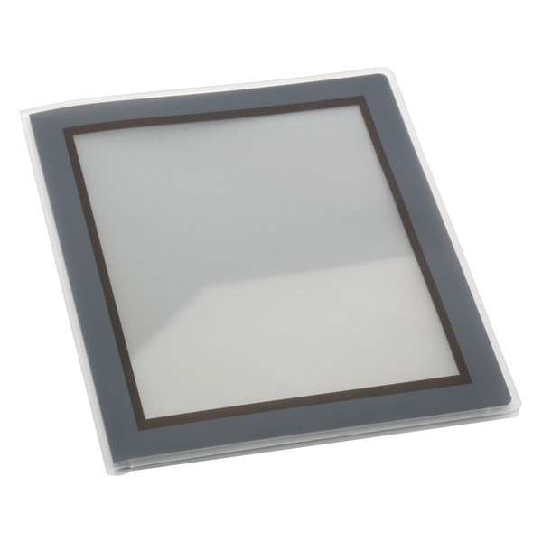 slide 5 of 5, OfficeMax Brand 2-Pocket Poly Folders, Black, 1 ct