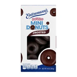 Entenmann's Rich Frosted Chocolate Donut Pop'ettes