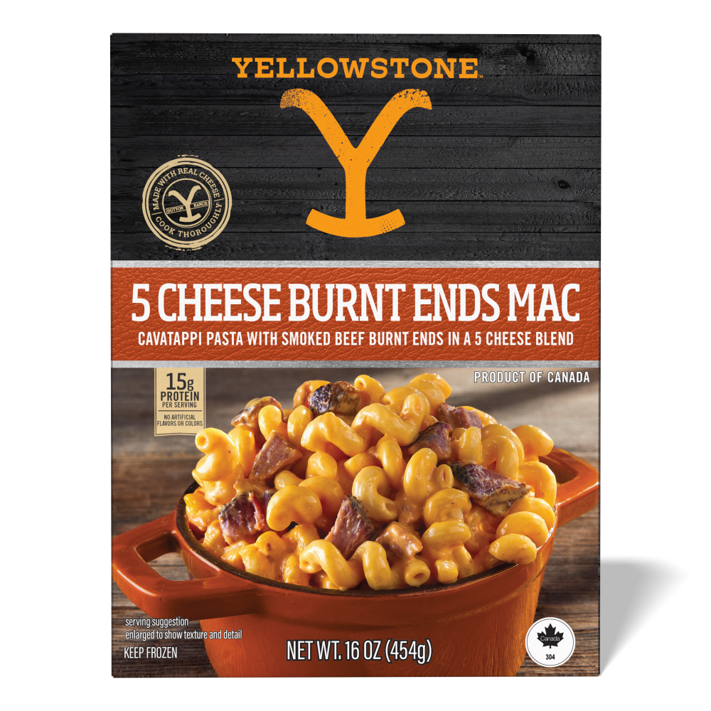 slide 1 of 2, Yellowstone Cheesy Burnt Ends Mac, 16 oz