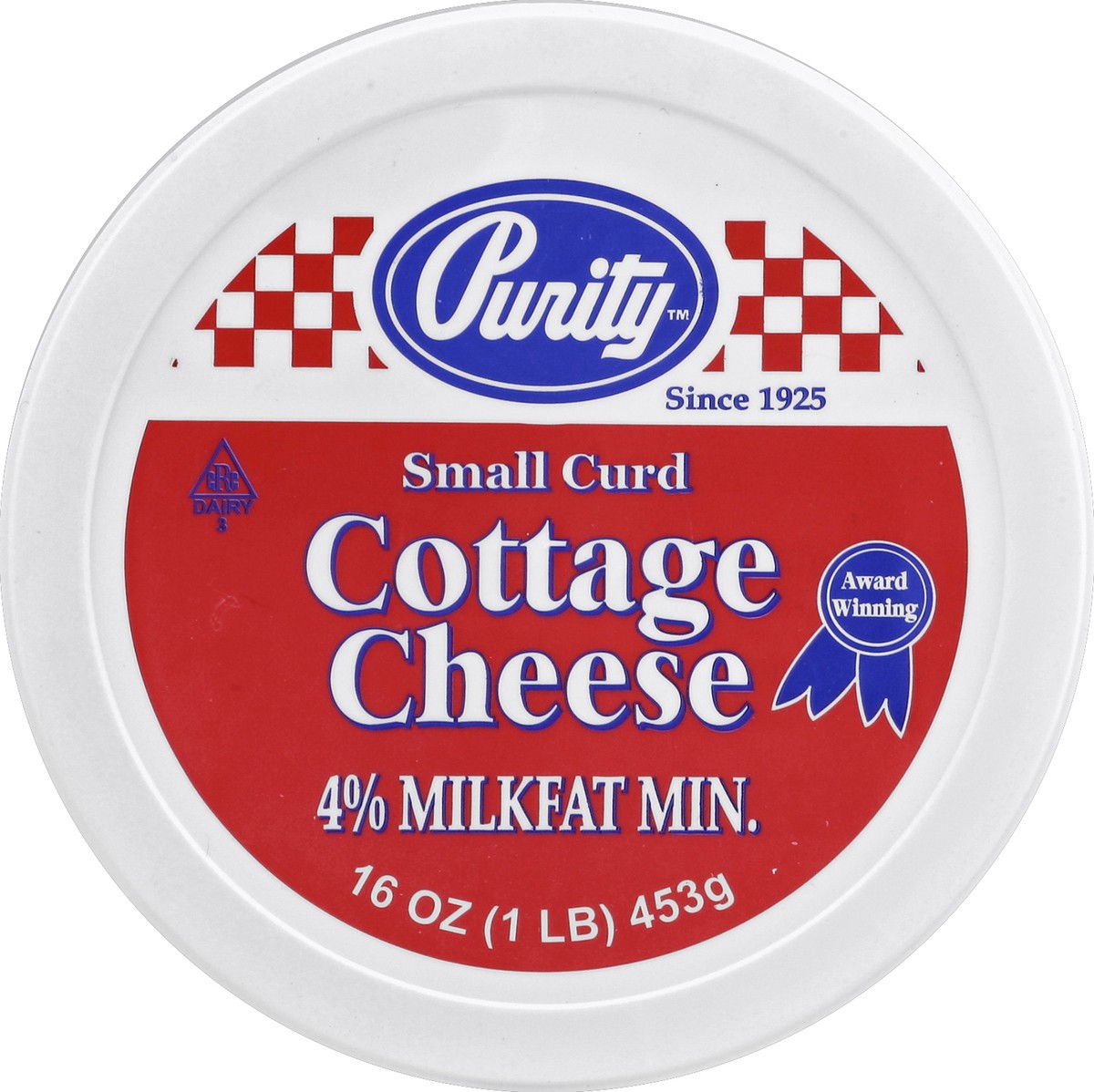 slide 4 of 4, Purity Small Curd Cottage Cheese - 16 oz, 16 oz