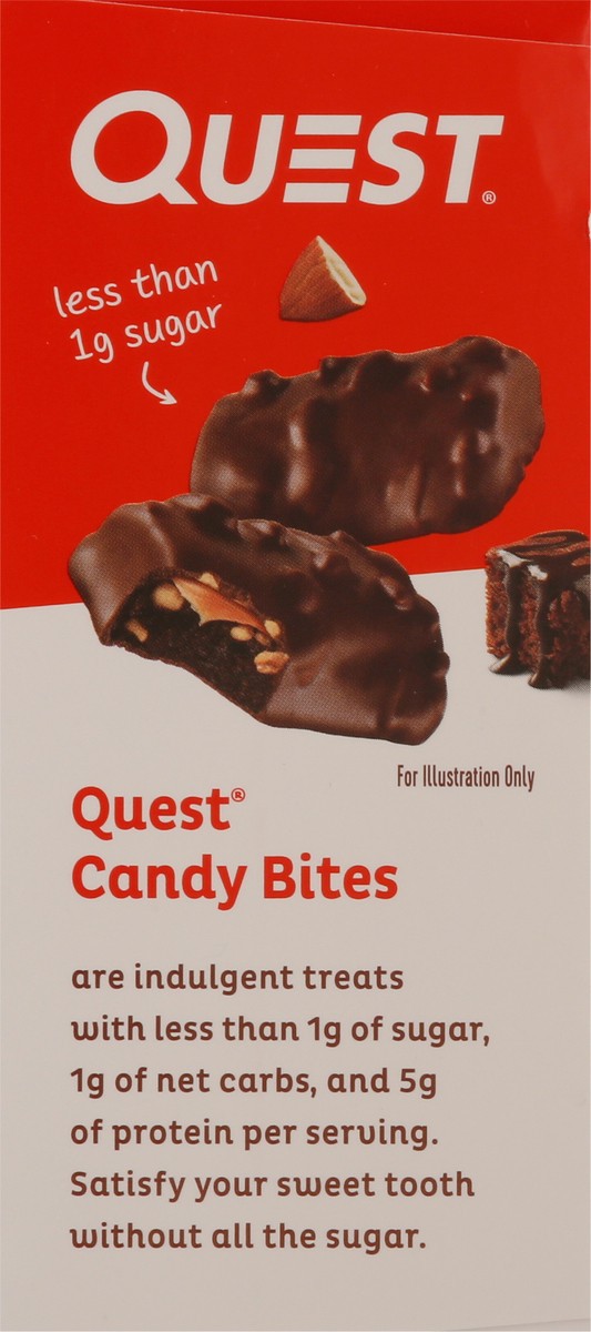 slide 8 of 9, Quest Fudgey Brownie Flavor with Almonds Candy Bites 8 - 0.74 oz Pieces, 5.9 oz