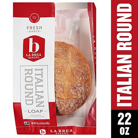 slide 1 of 1, La Brea Bakery Bread Loaf Italian Round - 22 Oz, 22 oz