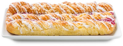 slide 1 of 1, Bakery Cake Raspberry Danish Coffee, 1 ct