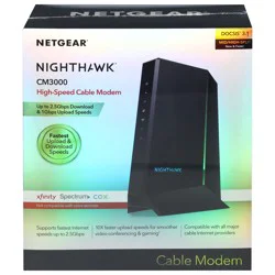 Netgear Nighthawk High-Speed Cable Modem - 1 Each