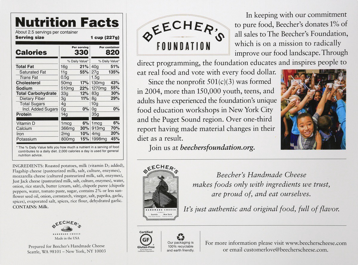 slide 7 of 9, Beecher's Roasted Potatoes In Flagship Sauce, 20 oz