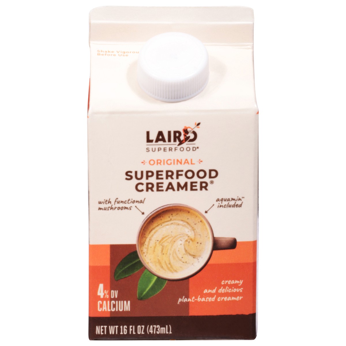 slide 14 of 14, Laird Superfood Original Creamer 16 fl oz Gable Top, 16 fl oz