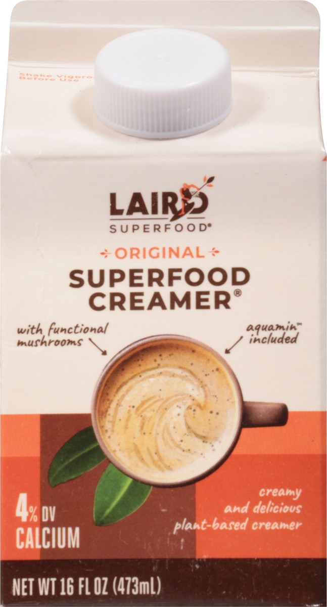 slide 1 of 14, Laird Superfood Original Creamer 16 fl oz Gable Top, 16 fl oz