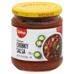 Raley's Medium Chunky Salsa 15.5 oz