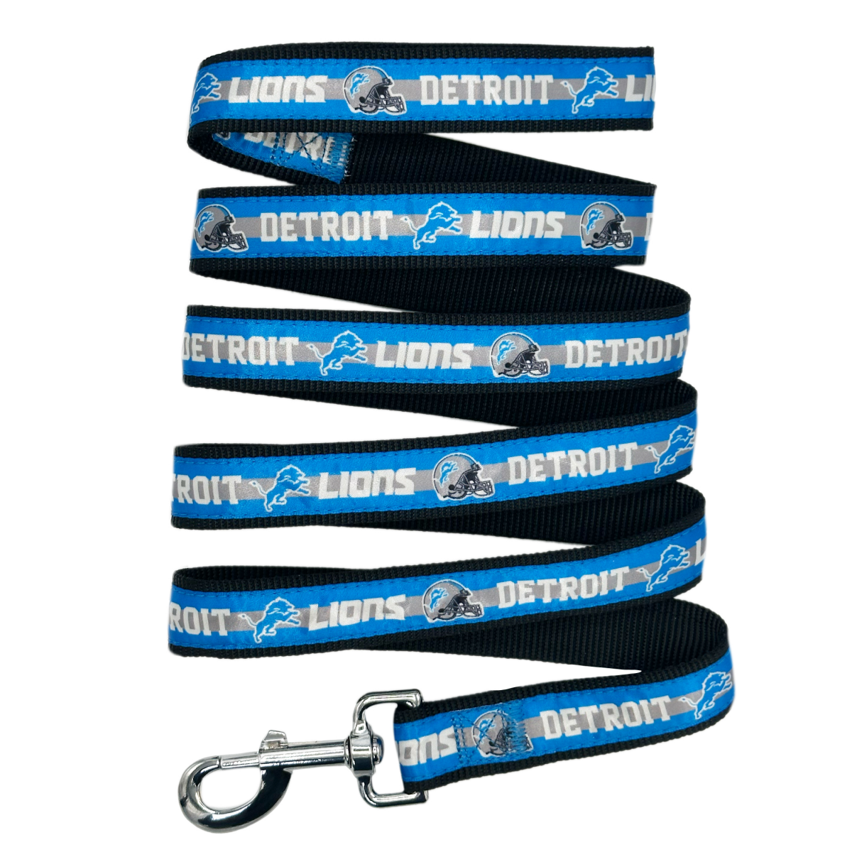 slide 1 of 2, Detroit Lions Satin Leash LG, LG