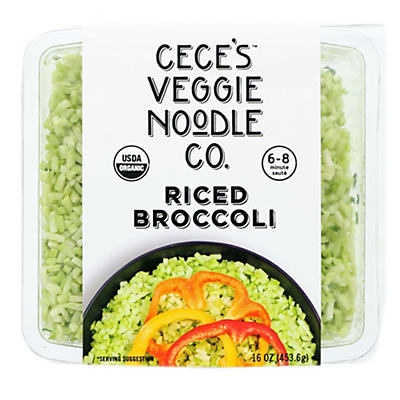 slide 1 of 1, Veggie Noodle Co. Organic Riced Broccoli, 10.7 oz