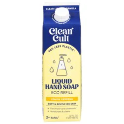 Cleancult Liquid Soap Refill Lemon Verbena