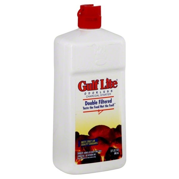 slide 1 of 1, Gulf Lite Odorless Double Filtered Charcoal Starter, 32 oz