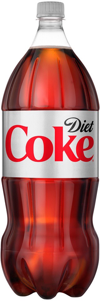slide 1 of 6, Diet Coke 2 liter Bottle, 2 liter