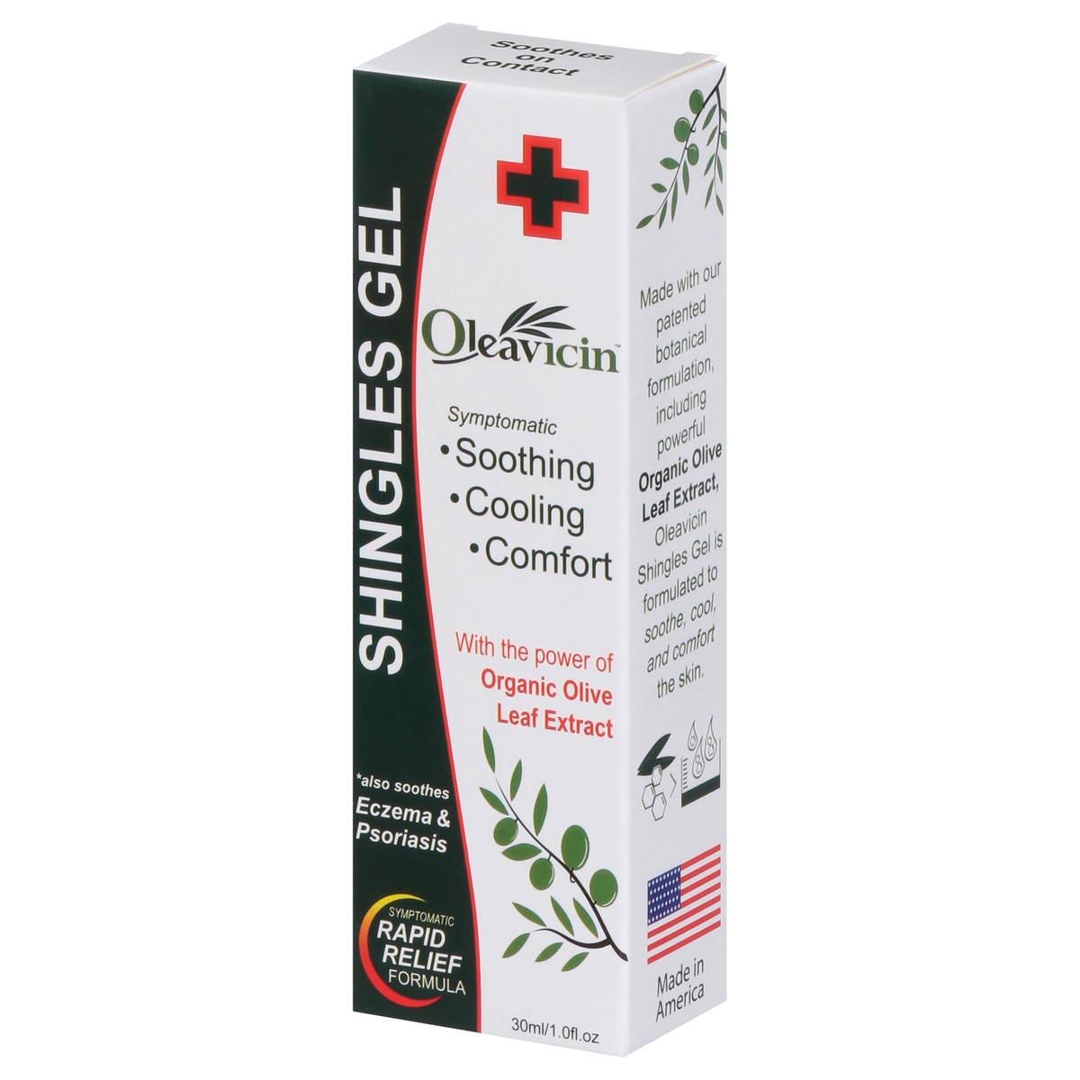 slide 9 of 9, Oleavicin Shingles Gel 1 fl oz, 1 oz