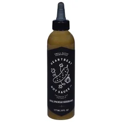 Heartbeat Hot Sauce Co. Dill Pickle Serrano Sauce 6 fl oz