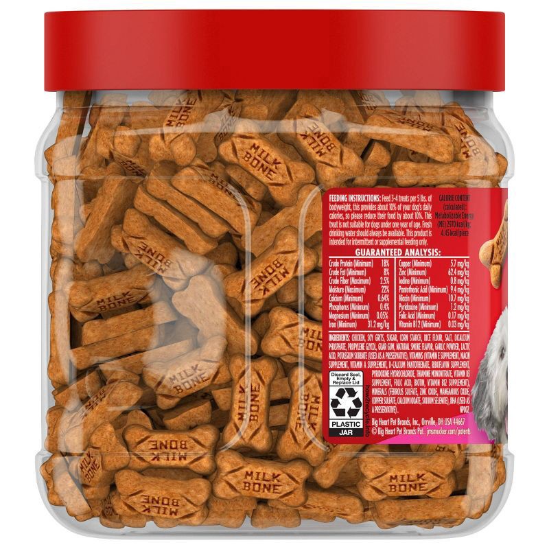 slide 4 of 5, Milk-Bone Soft & Chewy Mini’s Dog Treats Made With Real Chicken, 18 Oz., 18 oz