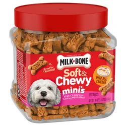 Milk-Bone Soft & Chewy Mini's Dog Treats Made With Real Chicken, 18 oz