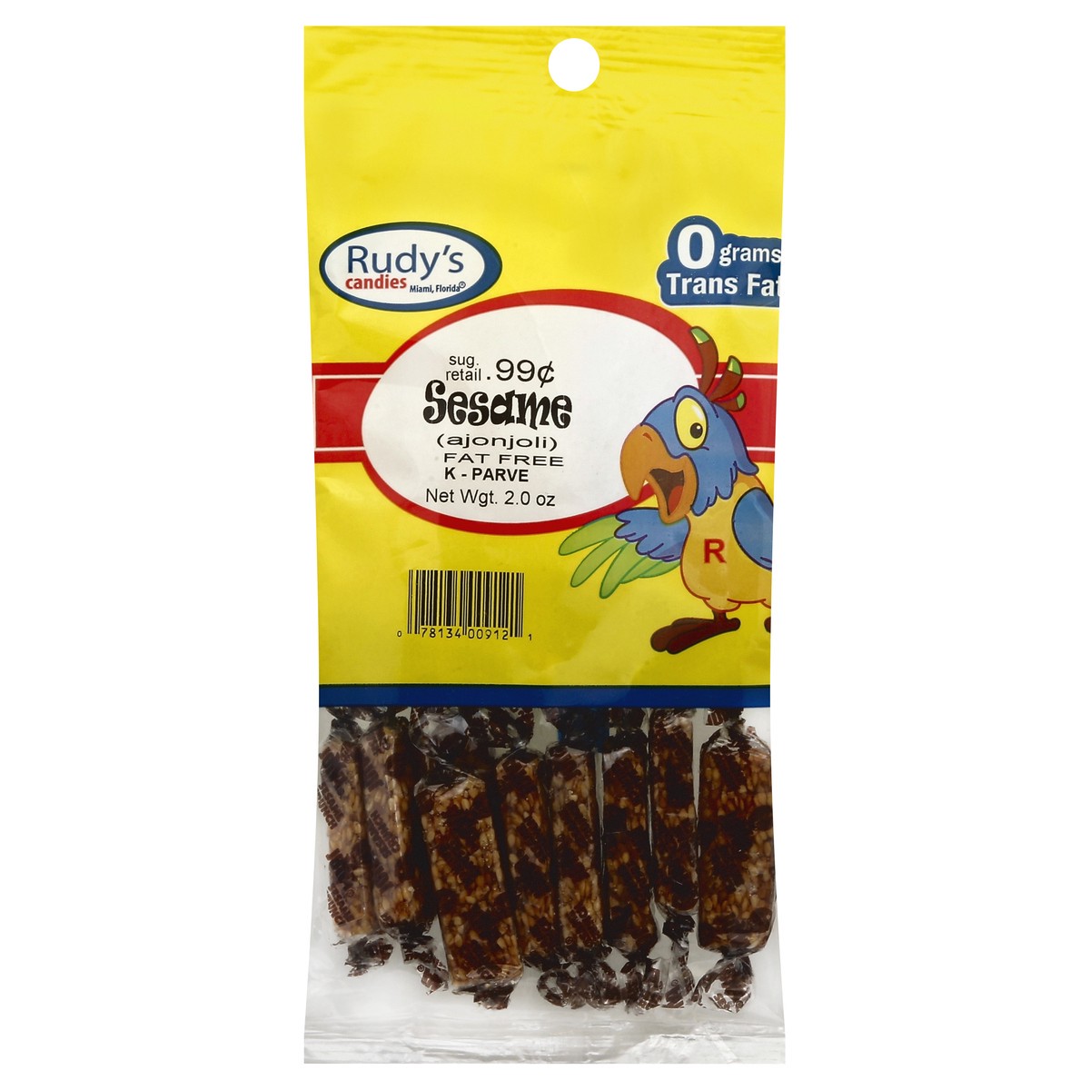 slide 3 of 3, Rudys Candy 2 oz, 2 oz