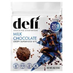 Defi Milk Chocolate Crispy Superfood Bites - 4 oz
