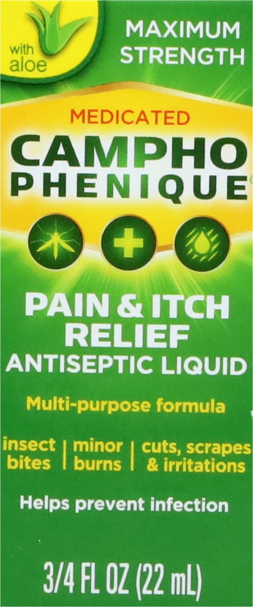 slide 7 of 10, Campho-Phenique Pain & Itch Relief, 0.75 fl oz