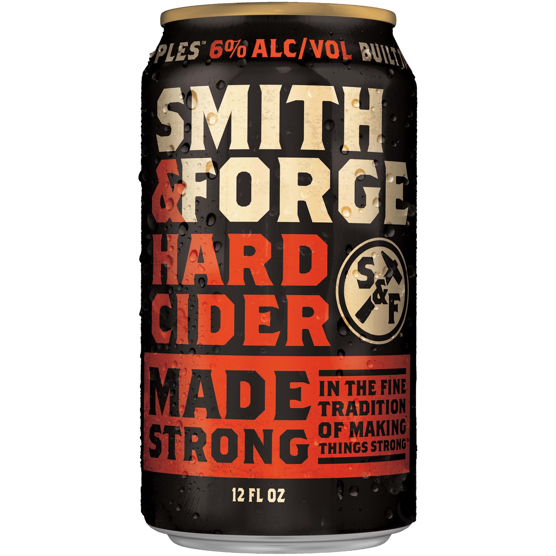 slide 4 of 4, Smith & Forge Hard Cider, 12 Pack, 12 fl. oz. Cans, 6% ABV, 12 fl oz