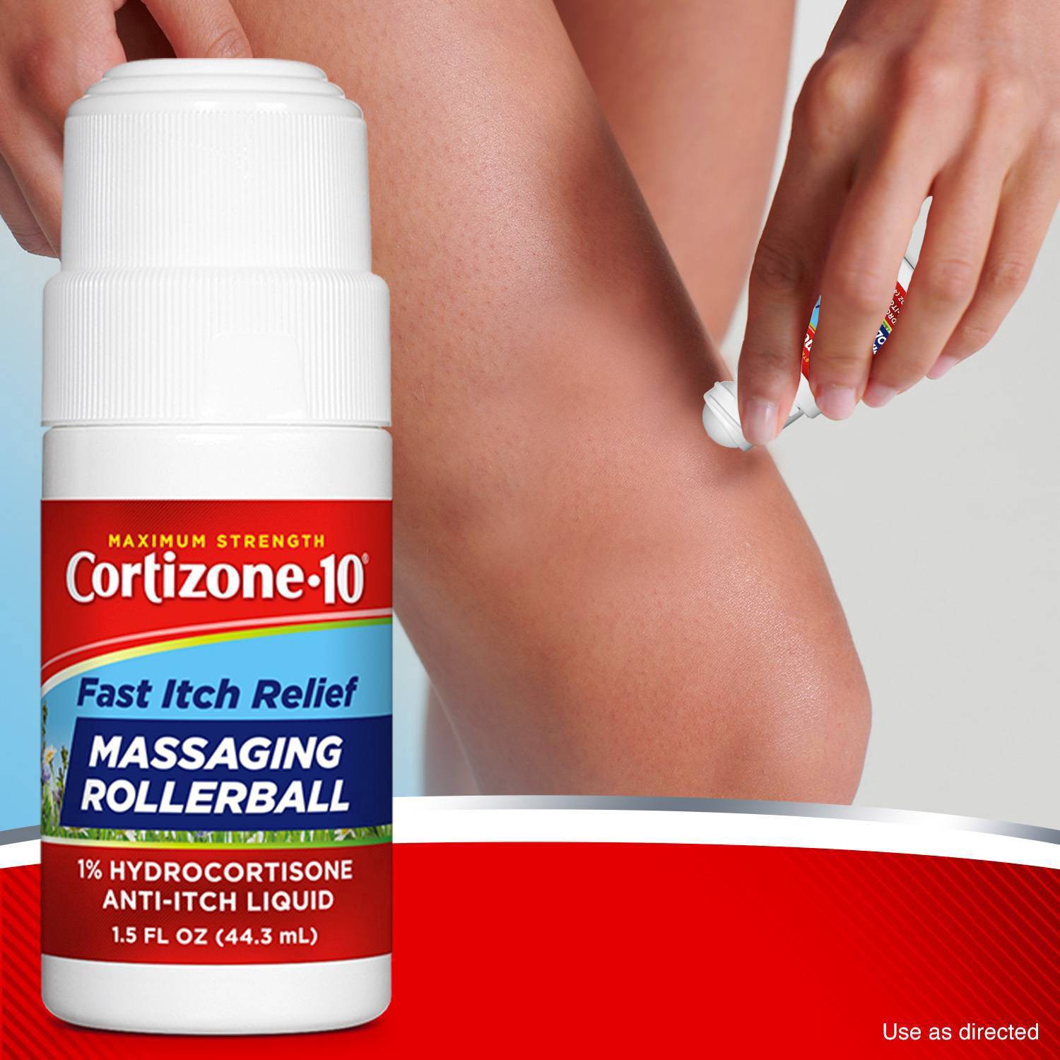 slide 5 of 6, Cortizone-10 Cortizone 10 Fast Itch Relief Massaging Rollerball 1.5 oz, 1.5 fl oz
