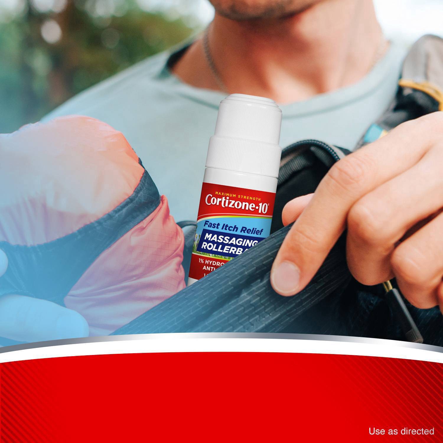 slide 3 of 6, Cortizone-10 Cortizone 10 Fast Itch Relief Massaging Rollerball 1.5 oz, 1.5 fl oz