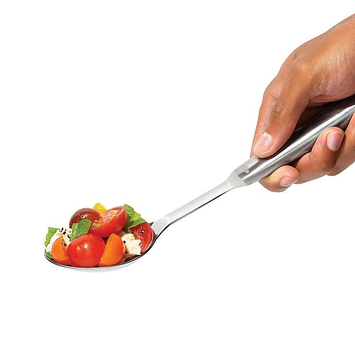 slide 3 of 8, OXO SteeL Serving Spoon, 1 ct