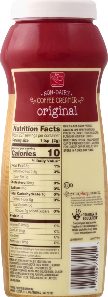 slide 4 of 10, Harris Teeter Non Dairy Creamer, 1 ct