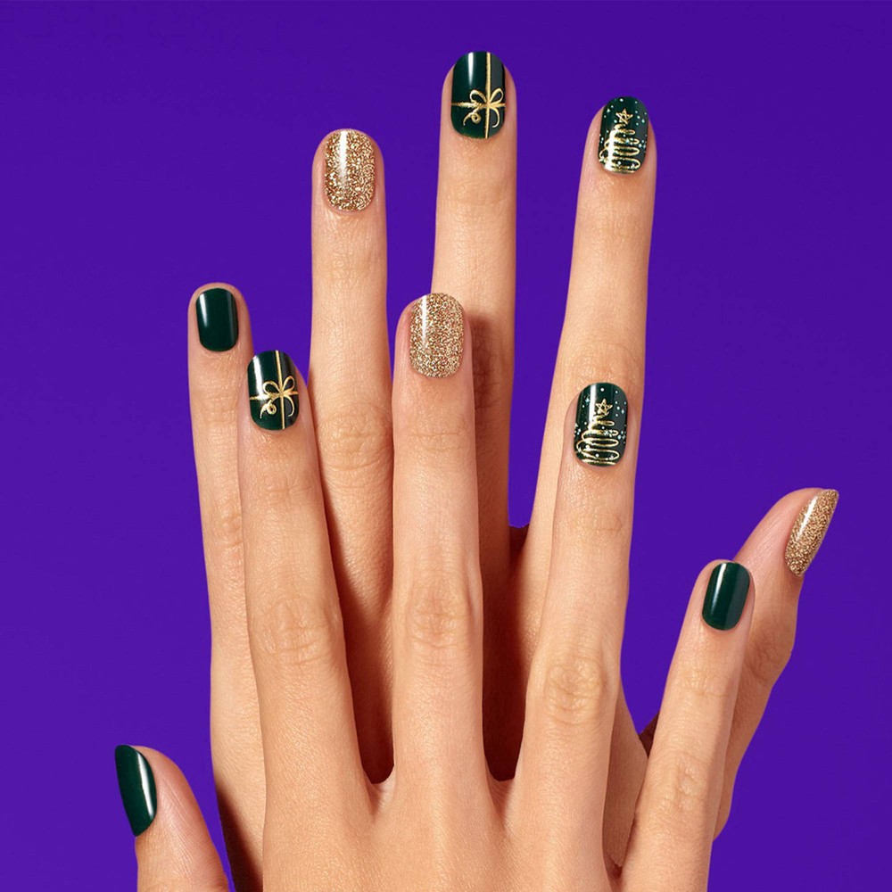 slide 2 of 2, Dashing Diva Gloss Nail Art - Wintry Lux Gloss Palette - 32ct, 32 ct