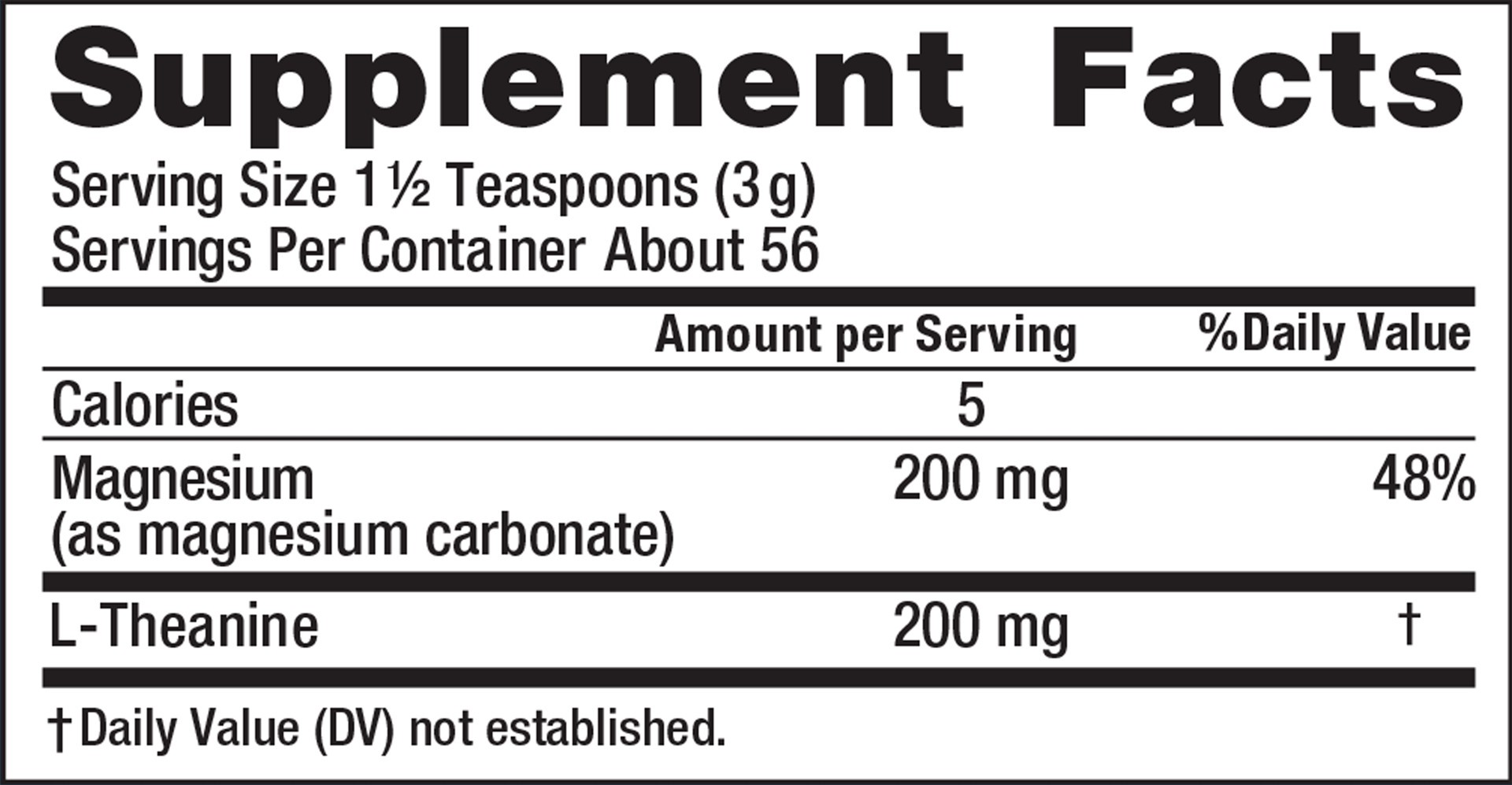 slide 2 of 5, Natural Vitality Calm Mind, Magnesium Supplement With L-Theanine, Drink Mix, 6 oz