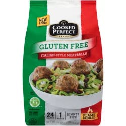 Cooked Perfect Gluten Free Italian Style Meatballs