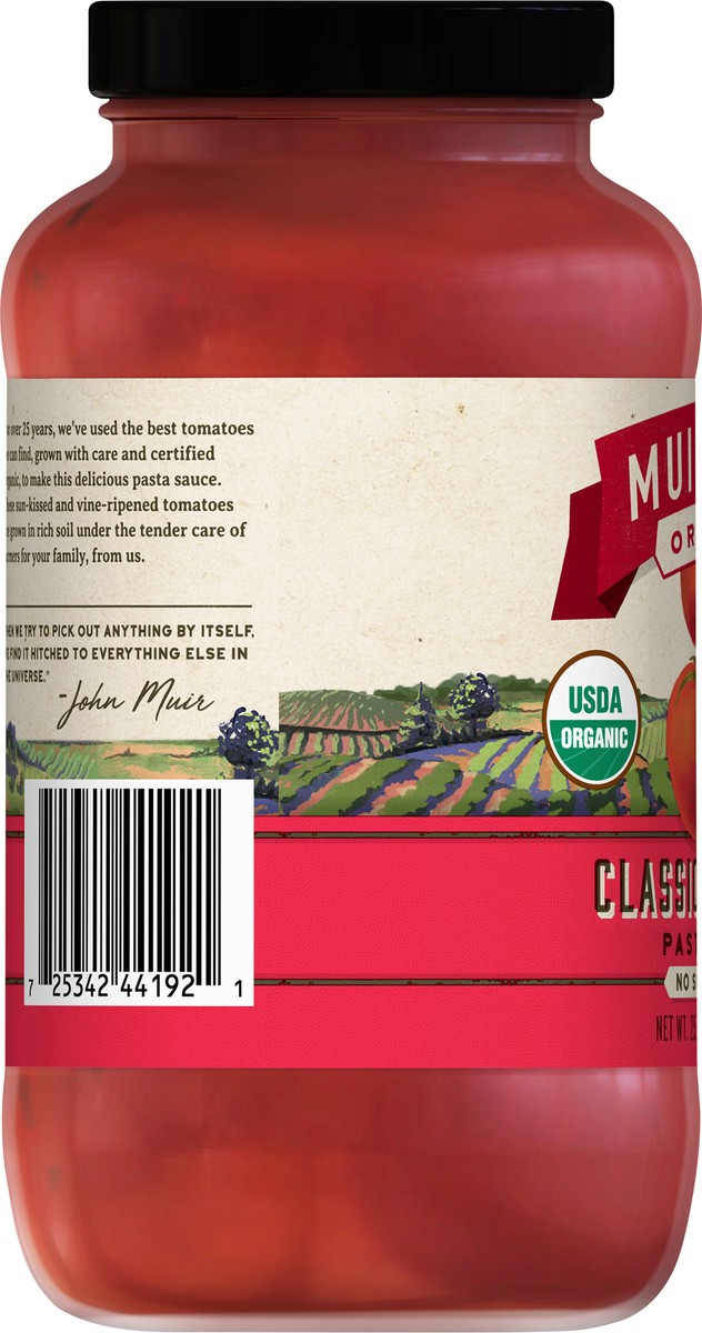 slide 9 of 11, Muir Glen Organic Classic Marinara Pasta Sauce, 23.5 oz, 25.5 oz