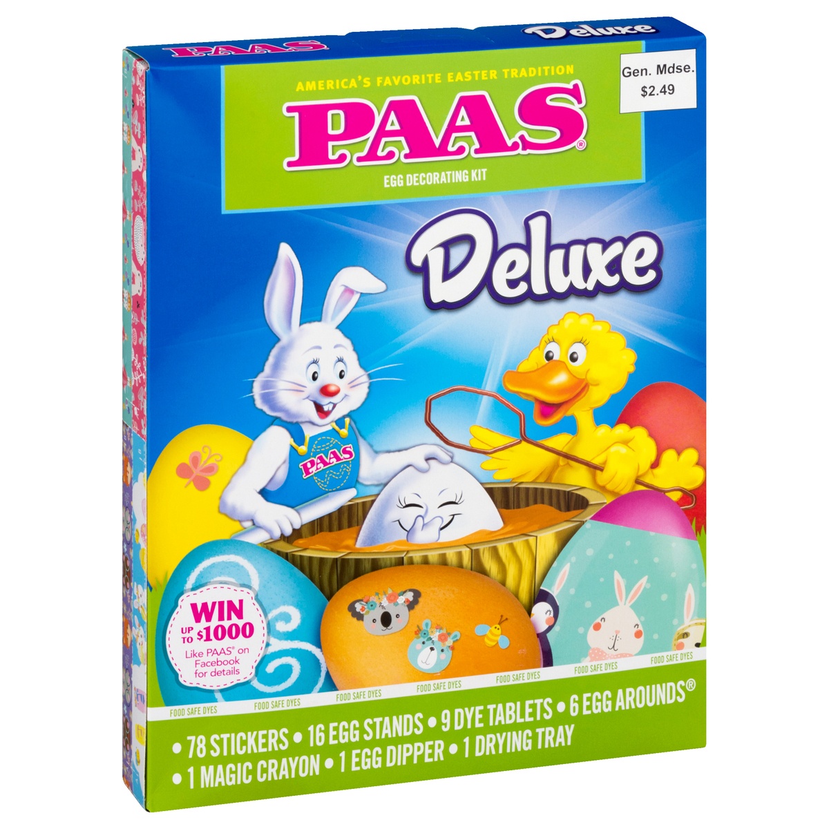 slide 2 of 9, Dudley's Deluxe Easter Egg Decorating Kit, 1 ct