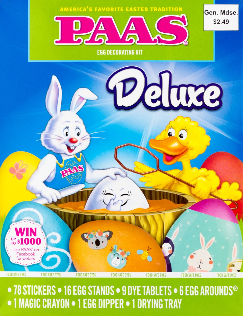 slide 8 of 9, Dudley's Deluxe Easter Egg Decorating Kit, 1 ct