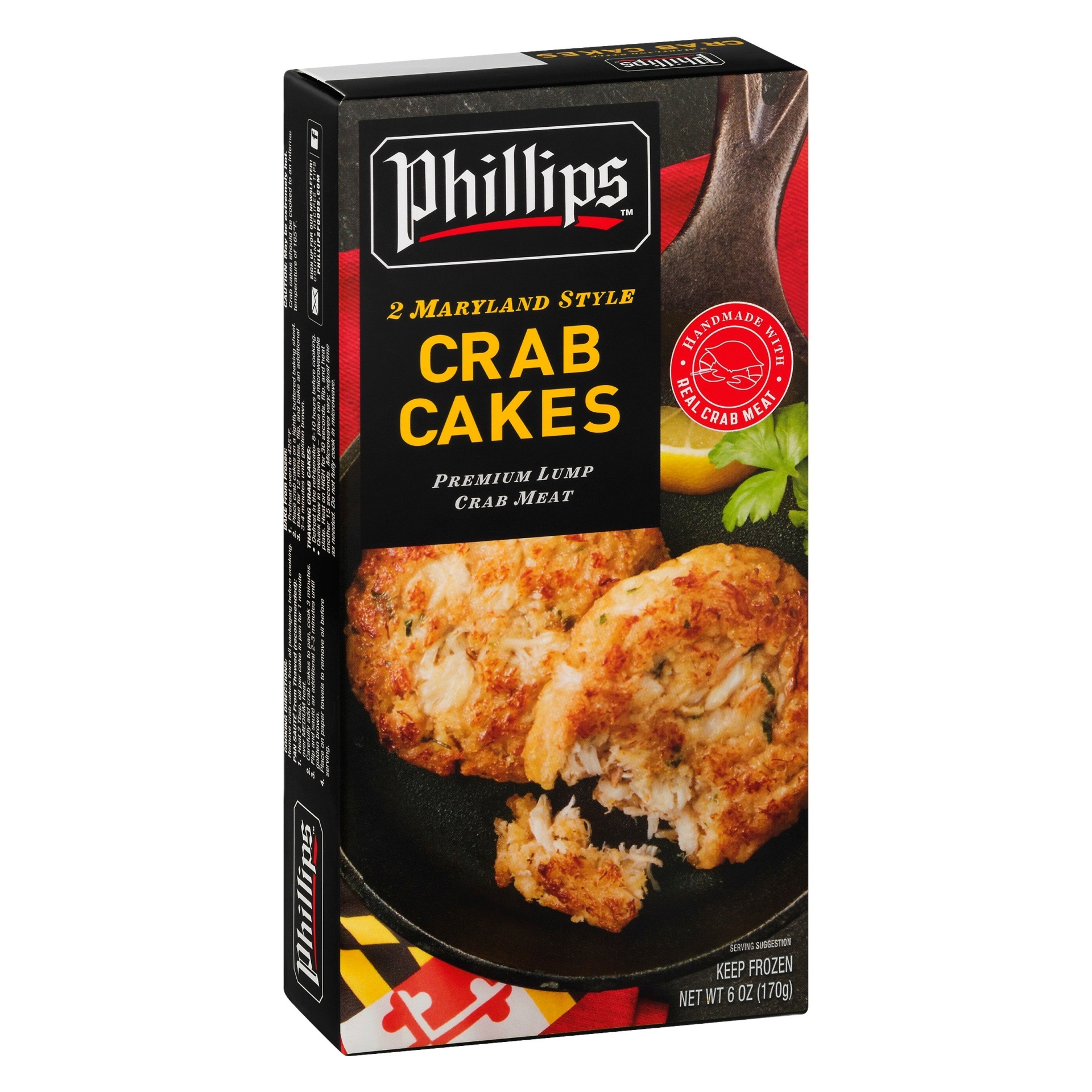 Phillips Crab Cakes - Seafood Restaurants Maryland Style 6 oz | Shipt