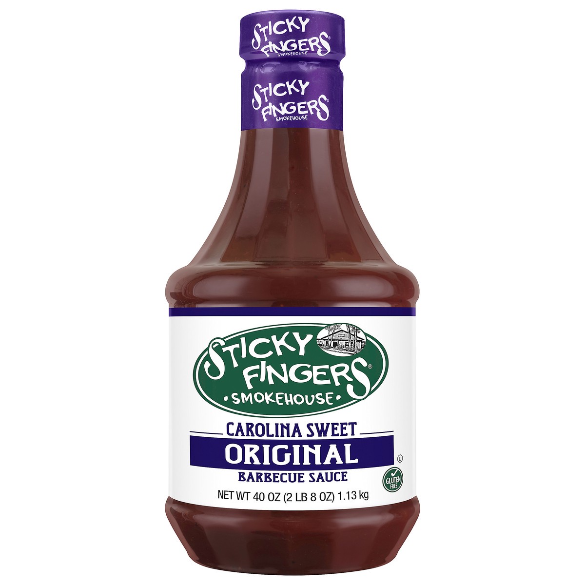 slide 2 of 12, Sticky Fingers Smokehouse Carolina Sweet Original Barbecue Sauce 40 oz, 40 oz