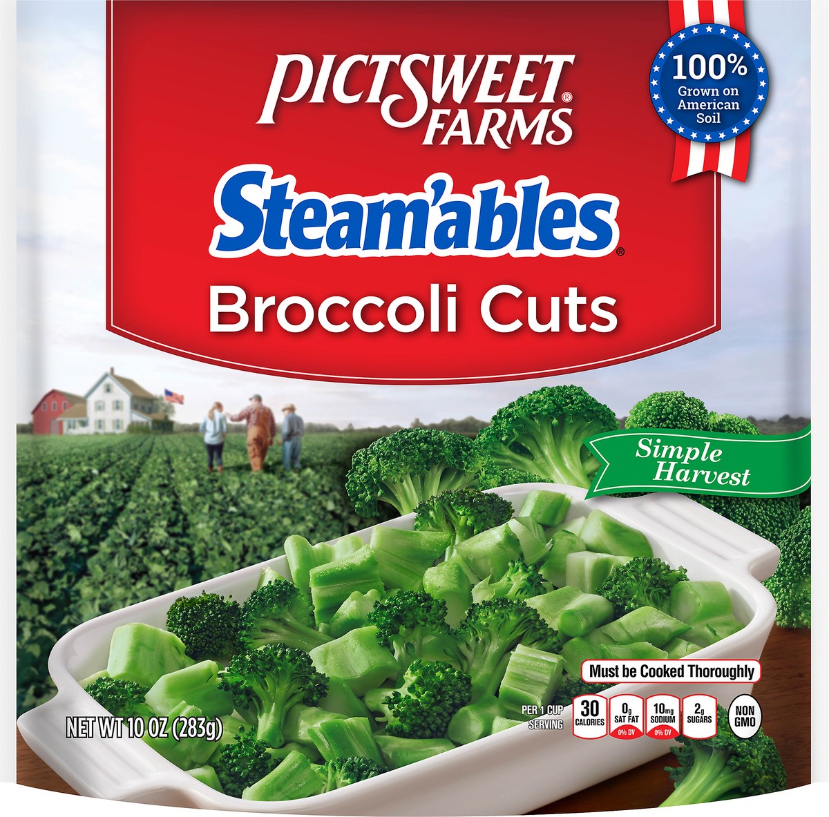 slide 7 of 7, PictSweet Broccoli Cuts, 10 oz