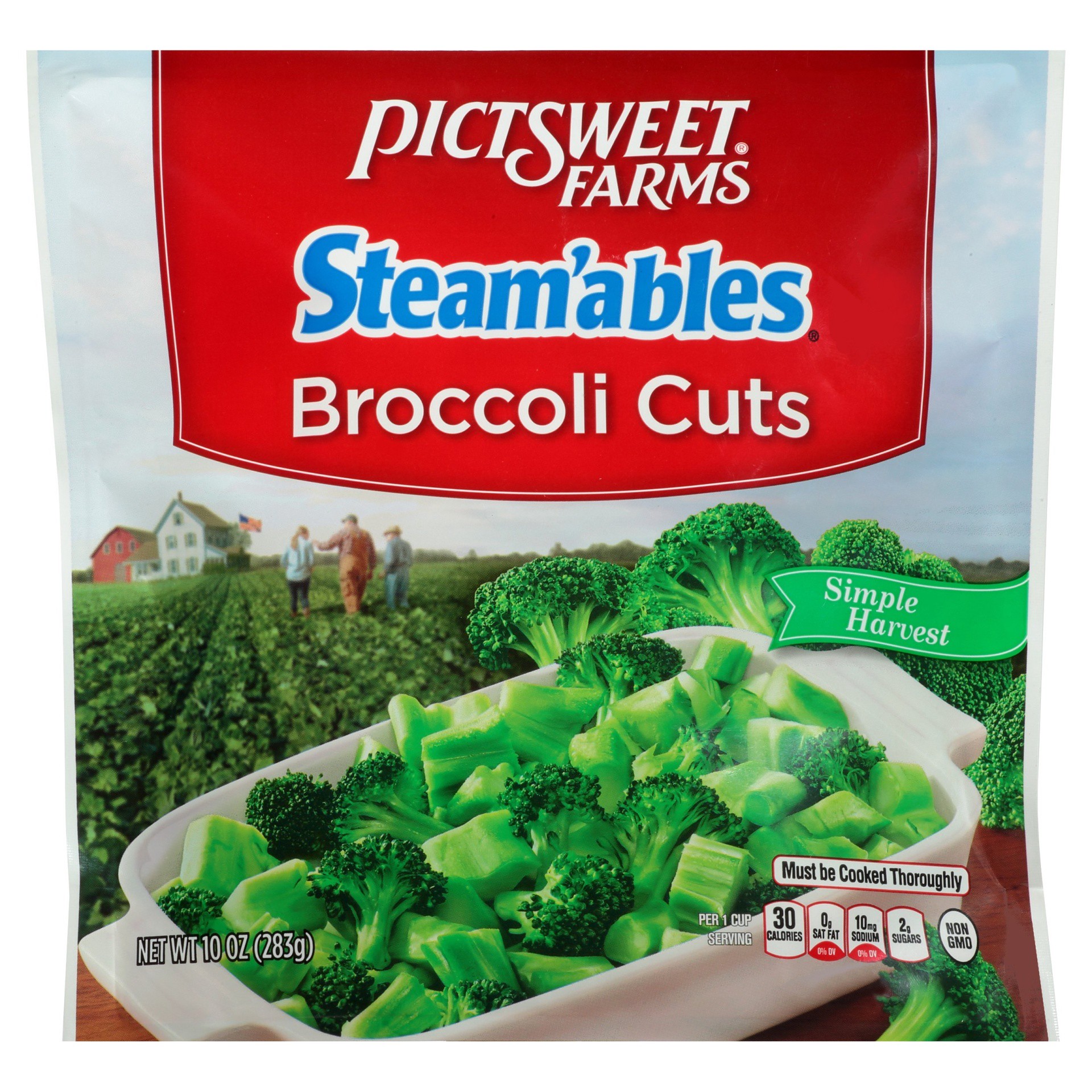 slide 1 of 7, PictSweet Broccoli Cuts, 10 oz