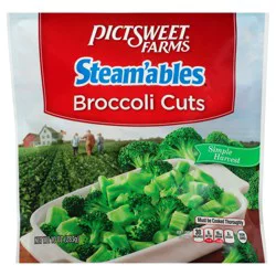 Pictsweet Farms Steam'ables Broccoli Cuts, Simple Harvest - 10 oz