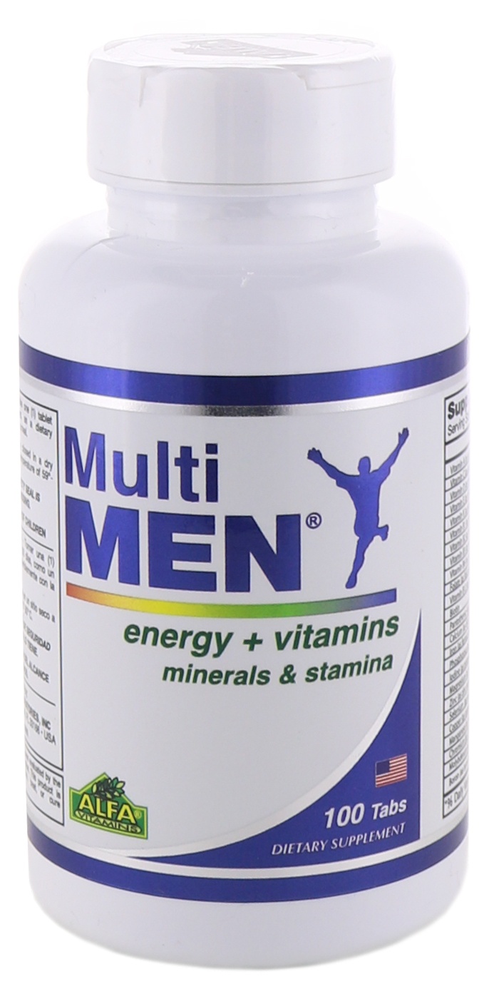 slide 1 of 1, Alfa Multi/men Vitam/minerals, 1 ct