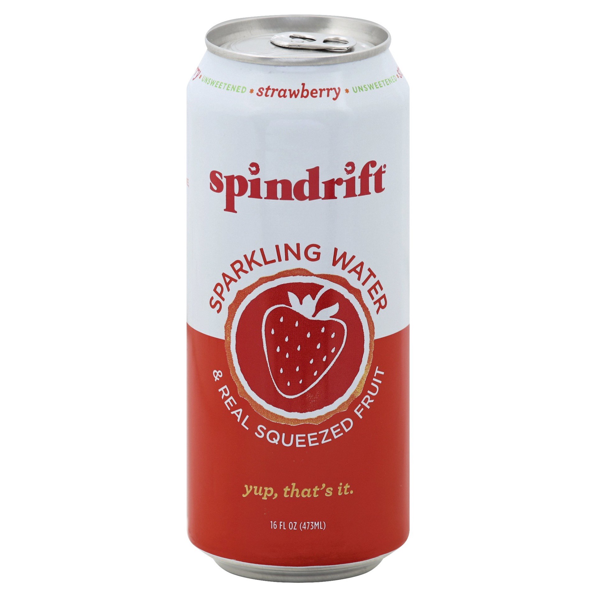 slide 1 of 4, Spindrift Strawberry Sparkling Water - 16 fl oz, 16 fl oz