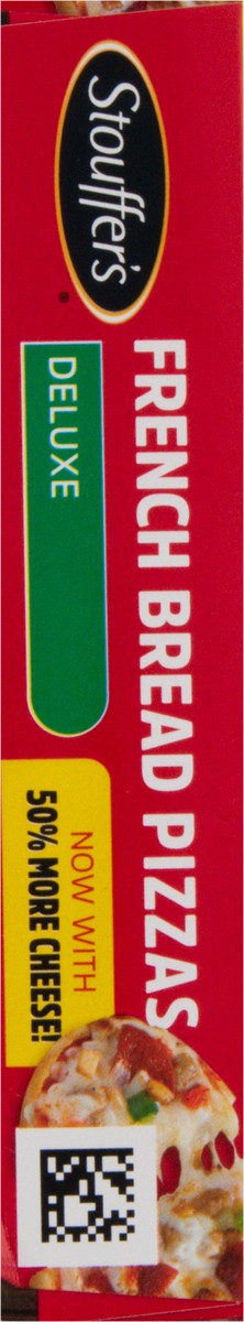 slide 6 of 9, STOUFFER'S Deluxe French Bread Frozen Pizza 12.75oz Box, 12.7 oz